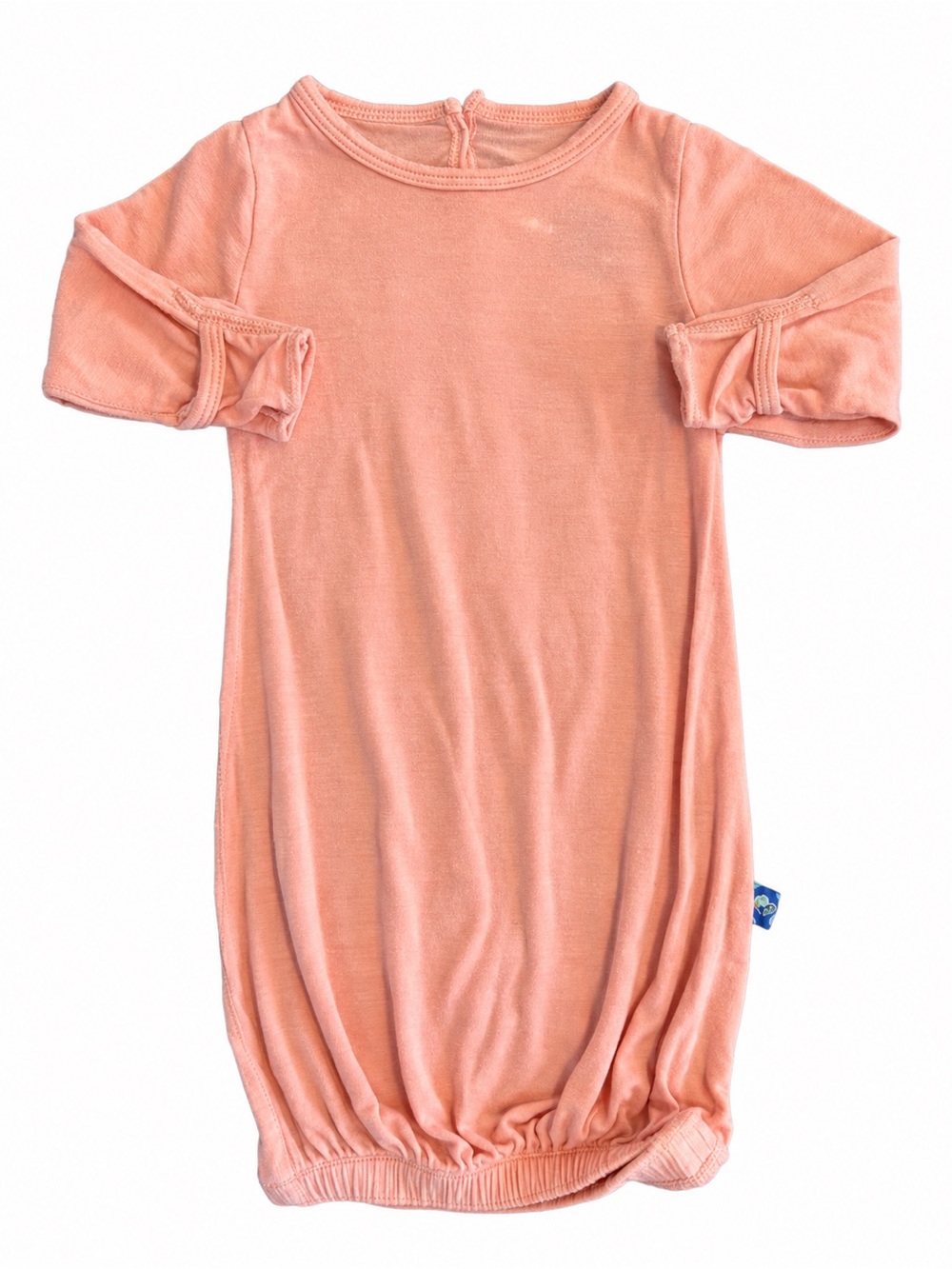 Kickee Pants Coral Bamboo Newborn Layette Gown NB